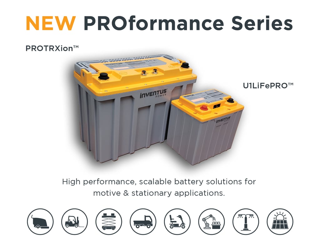 Inventus Power Announces New Standard Liion Battery Platform for